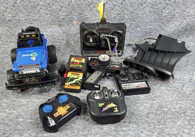 Rc jeep and controllers
