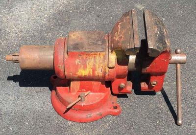 Large heavy duty vice