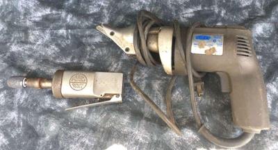 Mac die grinder and kett shears