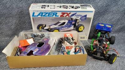 Kyosho lazer zx radio control race car partially assembled