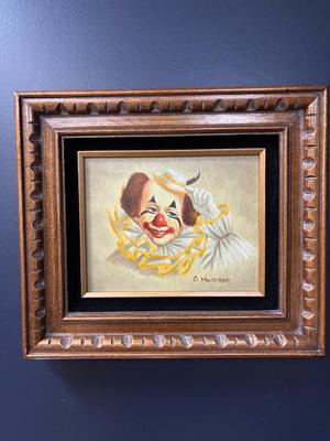 CLOWN WITH YELLOW HAT