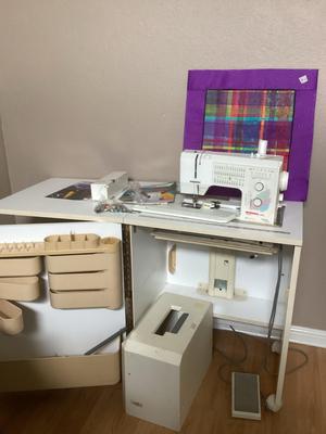 Bernina Sewing Machine With table {$600 reserve}