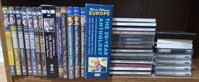 DVDs, CDs, Cassettes 