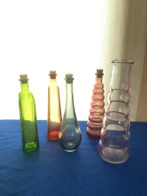 Glass Bottles Decor