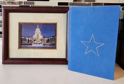 Texas Lot - State Capitol Print & Texas Book