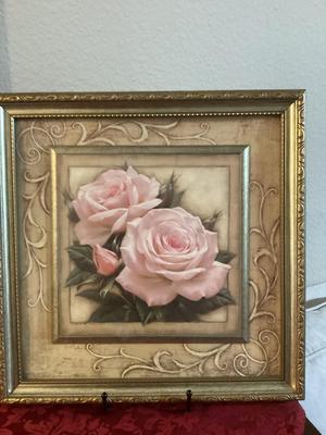Pretty In Pink Roses Print 