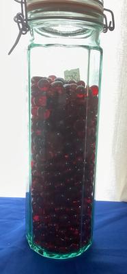 Red Decor Marbles  