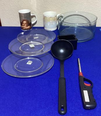 Plates Cups Ladle,