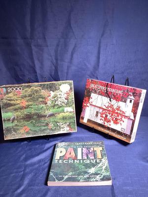 Great Smoky Mountains national Park puzzle super big Ben puzzle box, mastering, fine decoative paint