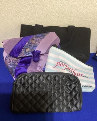 Small Totes/makeup Bags