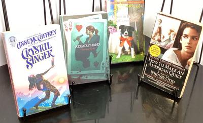 Paperback: Groom In Training, A Deadly Hand, How To Make  An American Quilt,Crystal Singer