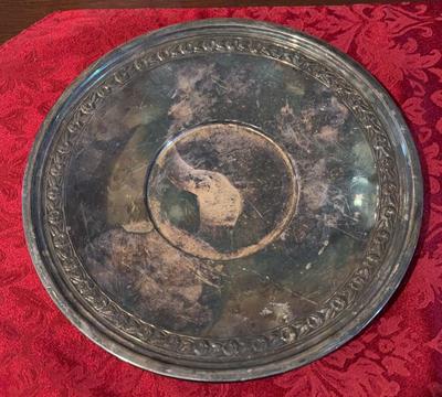Reed & Barton Small Round Platter 