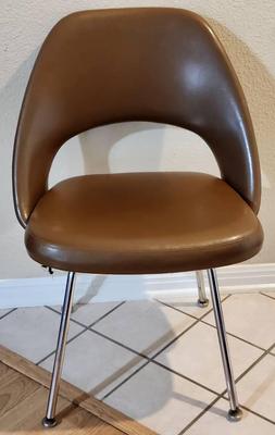 MCM Knoll Brown Chair (RESERVE $200)