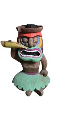 tiki god fountain