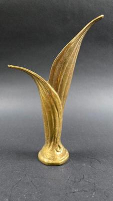 brass vase