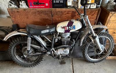 Vintage BSA Motorcycle