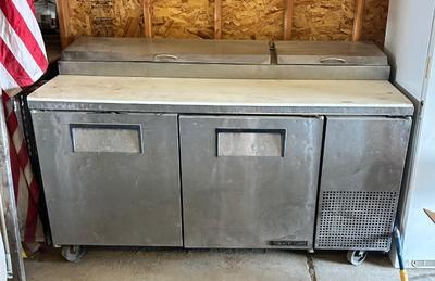Stainless Steele Prep Table Refrigerator