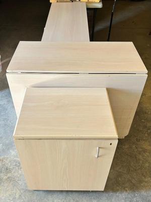 Sewing Desk and Cabinets