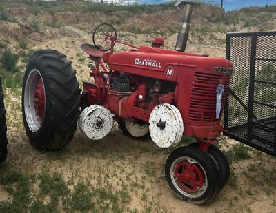 Farmall M Tractor (Winningest Tractor Pull Tractor in Colorado)