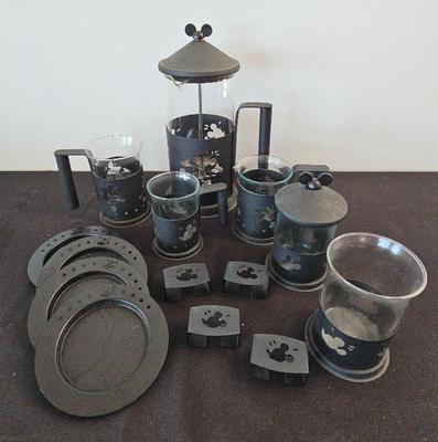 MAGNIFICENT MICKEY CAST IRON FRENCH PRESS AND MORE