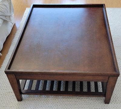 NICE WOODEN COFFEE TABLE