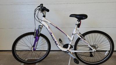 SCHWINN RANGER LADIES 26 INCH BIKE WITH A WEE RIDE CO-PILOT ATTACHMENT 