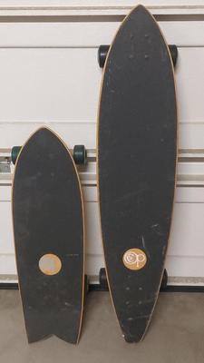 A PAIR OF OP OCEAN PACIFIC SKATEBOARDS