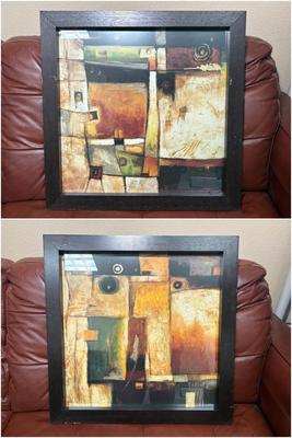 Pair Of "Construct II" by Jonathan Parsons 