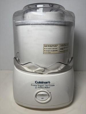Cuisinart Frozen Yogurt, Ice Cream & Sorbet Maker