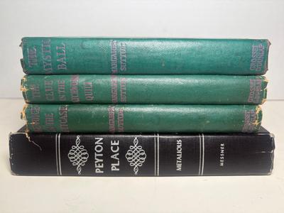 3 Margaret Sutton Judy Bolton Mystery Hard Covers & Peyton Place 