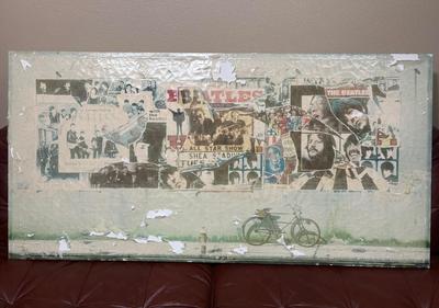 “Beatles Bicycle” Giclee on Gallery-Wrapped Canvas, Limited Edition #326/950 
