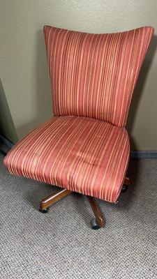 Woodleys Fairfield Striped Fabric Office Chair