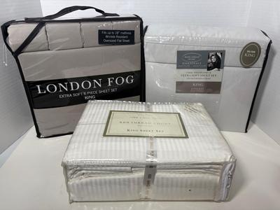 3 Brand New King Sheet Sets