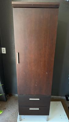 Canadian Two Piece Media Component Cabinet