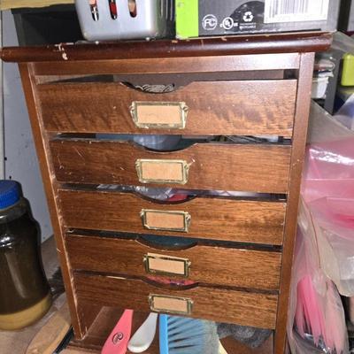 Wood cabinet
