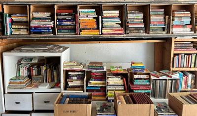 Books, books, books!  