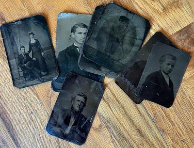 Antique Tin Photos