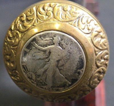 Liberty Coin Walking Cane