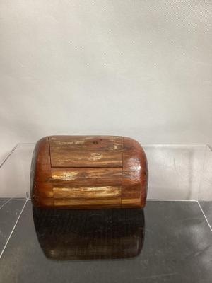 Carved Interior Wood Tree Branch With Hidden Jewelry Keepsake Box