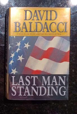Signed david baldacci last man standing' book