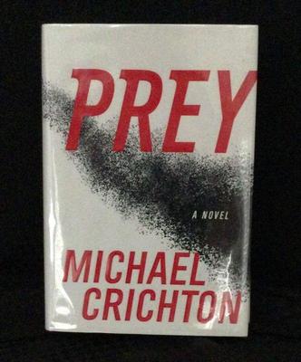 Signed michael crichton "Prey" book