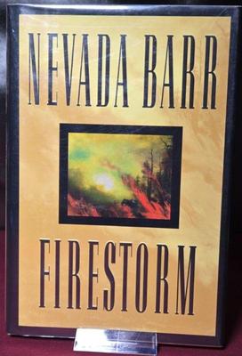 1st edition firestorm by nevada barr signed)