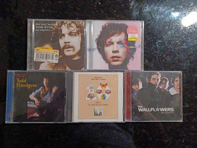 Set of five music cds