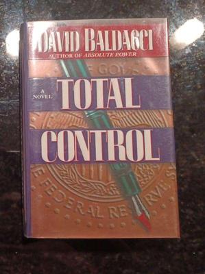 Signed david baldacci total control' book