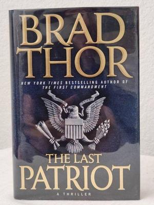 Signed copy 1st edition the last patriot by brad thor