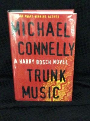 Signed first edition michael connelly "trunk music" book