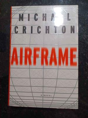 Airframe by michael crichton signed)