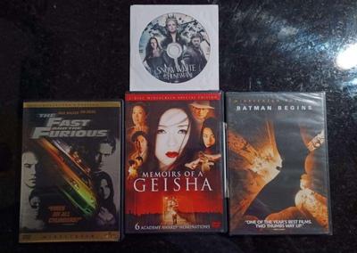 Set of 4 dvd movies
