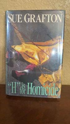 1st edition h' is for homicide by sue grafton (signed)