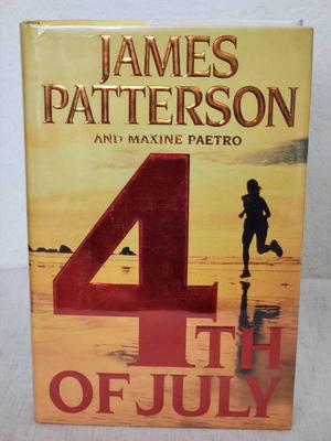 Signed copy 1st edition 4th of july by james patterson